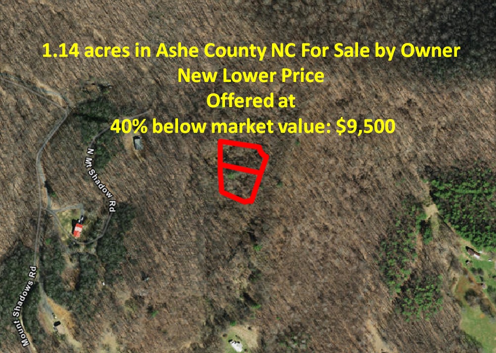 1.14 Acres In Ashe County NC For Sale By Owner, New Lower Price