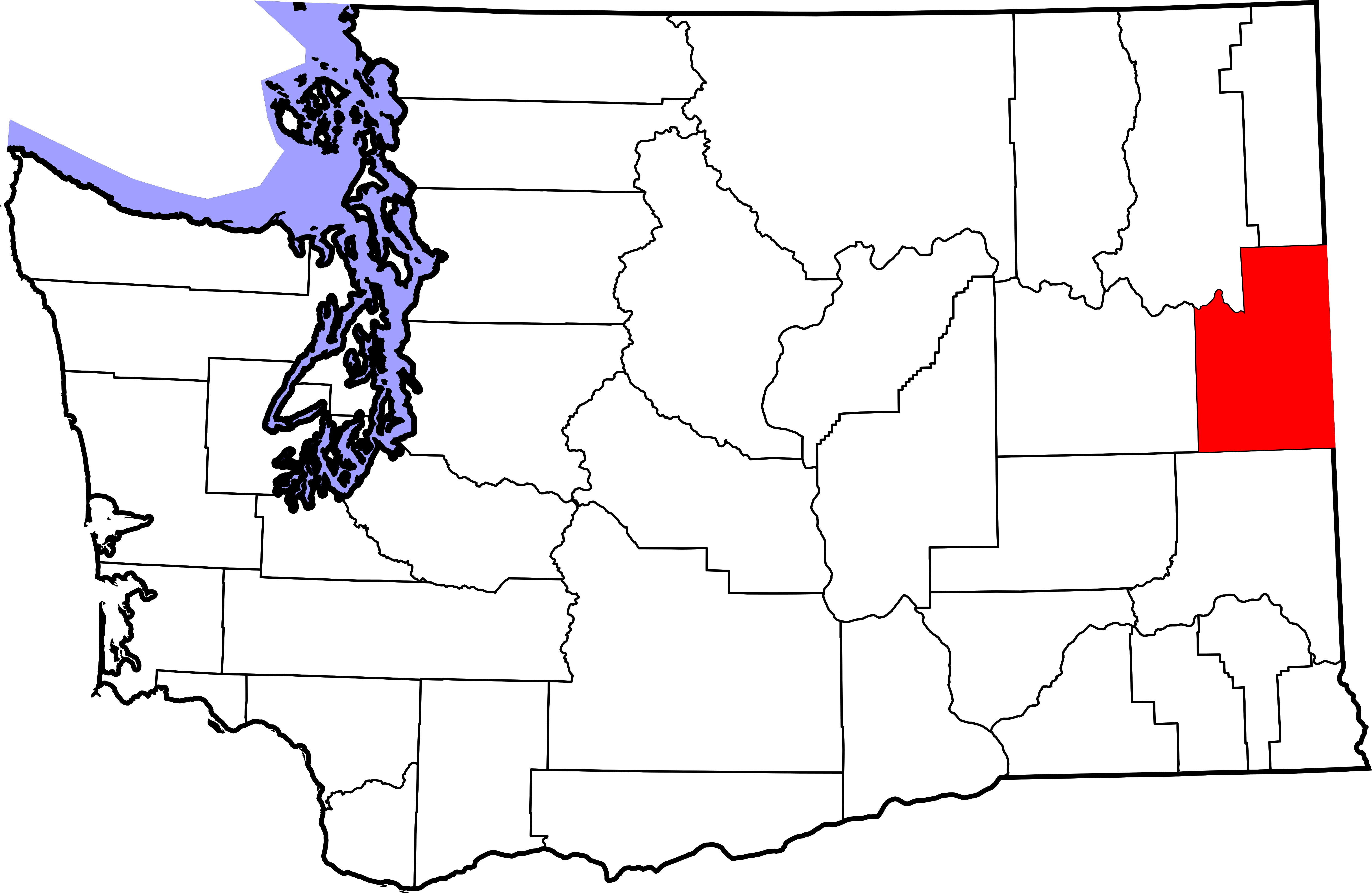 spokane_county_map Get Land NowGet Land Now